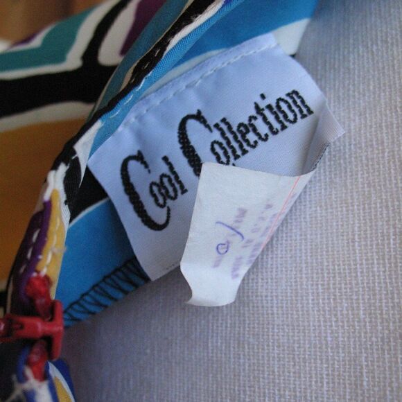 NWT Vintage 90's Multi Color Dress - Picture 8 of 8